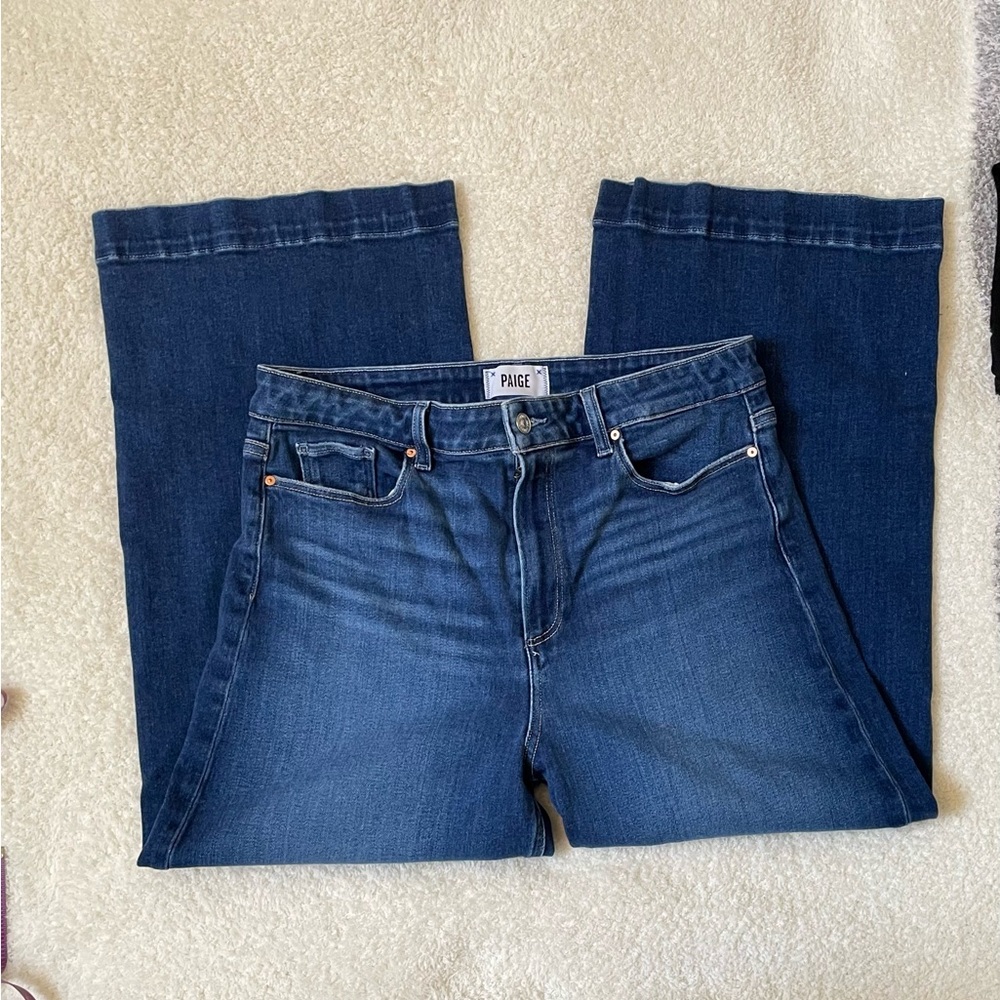 Paige Anessa Wide Leg Jean Size 33 - Picture 15 of 16